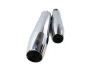 Avgasdämparsats krom Yamaha XVS 1100 Drag Star VP05 99-04