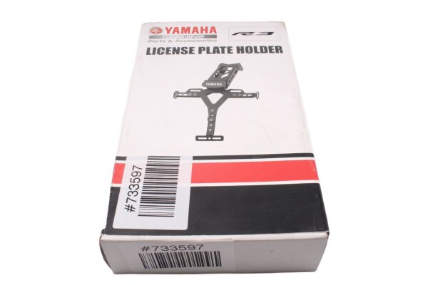 Nummerpladeholder, set bagfra Yamaha YZF-R3 320 A 19-19