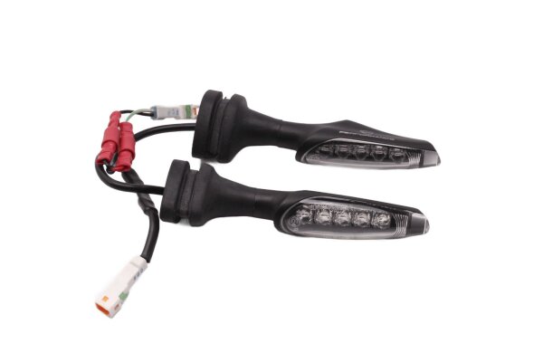 Coppia di indicatori di direzione a LED, luce sequenziale ad alte prestazioni, destra/sinistra, universale Ducati universell