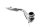 Exhaust manifold, exhaust pipe, heat shield Yamaha XV 1600 Wild Star VP08 99-04
