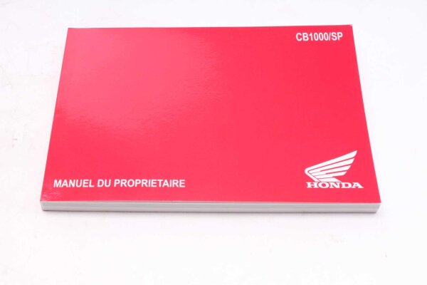 Gebruiksaanwijzing, bestuurdershandleiding, instructieboekje Honda CB 1000 Hornet SP 25-25