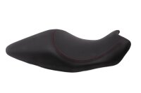Rebaja del asiento -40 mm Funda confort con costuras rojas Asiento del conductor Ducati universell