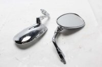 Krominen peilisarja, vasen ja oikea, soikea, säädettävä, eteenpäin katsova Unbekannt Konvolut