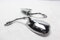 Krominen peilisarja, vasen ja oikea, soikea, säädettävä, eteenpäin katsova Unbekannt Konvolut