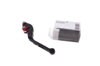 Levier de frein réglable, pliable, usiné CNC, noir/rouge Ducati universell