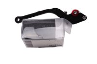 Levier de frein réglable, pliable, usiné CNC, noir/rouge Ducati universell