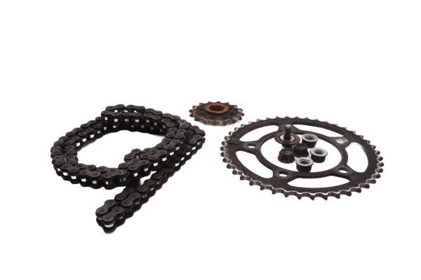 Kædesæt, tandhjul, klinge, drivsæt komplet med Honda NC 700 S RC61 12-13