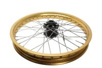 Egerforhjul, fornav, guld Honda CRF 1000 LA Africa Twin 16-16