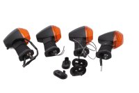 Clignotants orange, avant, arrière, gauche, droite...