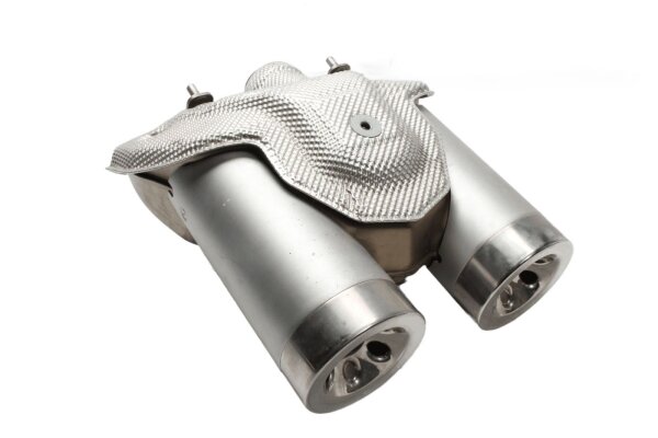 Auspuff Endschalldämpfer Doppelrohr ZDM-A35 Ducati Multistrada 1000 DS A1 03-06