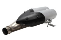 Doppel-Endschalldämpfer Auspuff Endtopf Ducati...