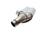 Doppel-Endschalldämpfer Auspuff Endtopf Ducati Monster 1100 Evo 13-13