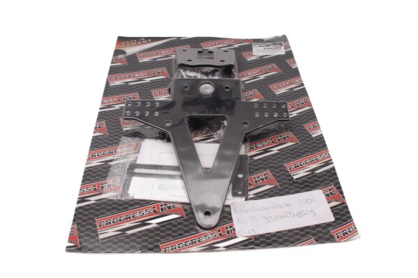 Universell registreringsskylthållare Progress Line-hållare Kawasaki Z 800 ZR800C 13-16