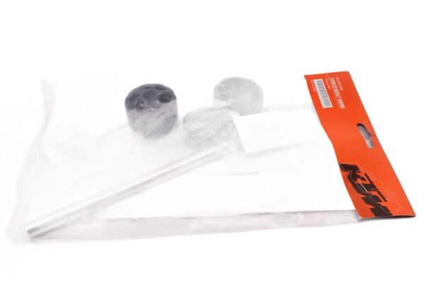 Front crash bar/fall pad set, axle guard, fork guard KTM universell