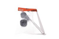 Front crash bar/fall pad set, axle guard, fork guard KTM universell