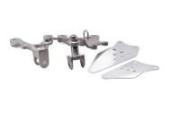 Fodstøttebeslagsholderplade hælbeskytter forreste venstre højre Kawasaki universell