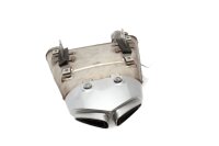 Endschalldämpfer Auspuffanlage zweiflutig Kawasaki ZX-6R Ninja ZX600P 07-08