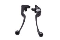 Ensemble levier dembrayage et levier de frein noir Suzuki...