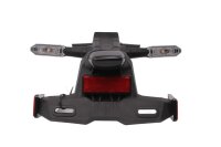Support de plaque dimmatriculation avec réflecteur de clignotant Kawasaki Z 900 S 25-25