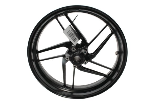 Jante avant 17 pouces, axe avant 3.50, noire Ducati Monster 797 17-17