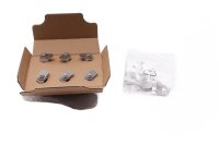 Juego de cerraduras para maletas laterales de aluminio, 6 cerraduras, sistema de equipaje Suzuki universell