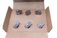 Juego de cerraduras para maletas laterales de aluminio, 6 cerraduras, sistema de equipaje Suzuki universell