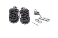 Fotstödsset Gummi Offroad Profil Vänster Höger Halkfri Enduro KTM universell