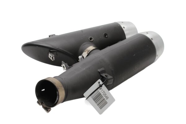 Udstødningsdæmper, dobbelt udstødningsrør Ducati Hypermotard 1100 09-09