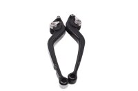 Koppelinghendel en remhendelset links en rechts...