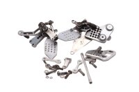 Complete footrest assembly, left and right, front Yamaha FZS 1000 Fazer RN06 01-05