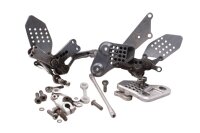 Complete footrest assembly, left and right, front Yamaha FZS 1000 Fazer RN06 01-05