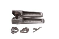 Passenger footrest rear left right footrest pair Honda NC 700 S RC61 12-13
