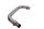 Udstødningsmanifold, udstødningsbøjning, cylinder 2, udstødningsrør, manifoldrør Yamaha XJR 1200 4PU 94-98