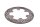 Disque de frein arrière perforé, système de freinage 78B1-2582W-35 Yamaha XJR 1200 4PU 94-98