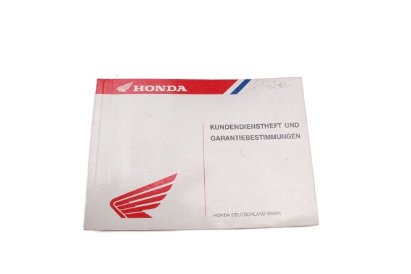 Kundtjänsthäfte, garantihäfte, underhållshäfte Honda CB Seven Fifty RC42 92-03