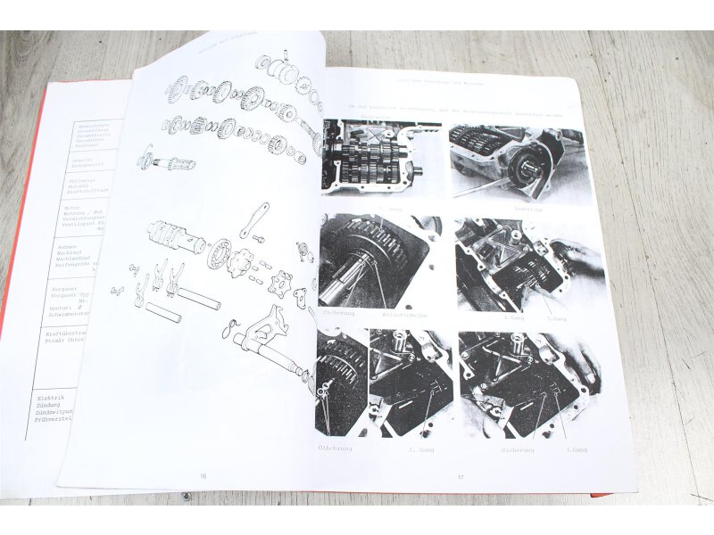 Bedienungsanleitung Handbuch Montage Service Honda CBX 550 F PC04 82-85