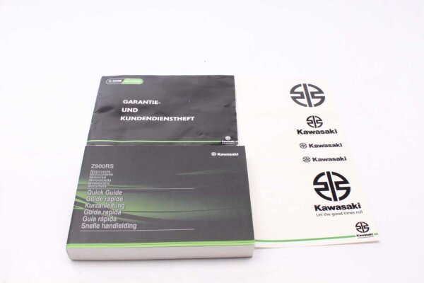 Bruksanvisning, servicehäfte, klistermärken Kawasaki Z 650 RS Euro 5 ER650M 21-22