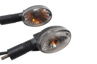 Forreste blinklyspar, orange linser, integreret kabel Hyosung GT 650 GT650 04-07