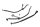 Bromsledningssats, bromsslang, hydraulledning Hyosung GT 650 GT650 04-07