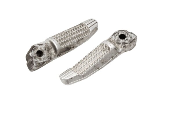 Rear passenger footrests, left and right, pair, ribbed BMW K 1200 S K12S K40 05-08
