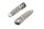 Rear passenger footrests, left and right, pair, ribbed BMW K 1200 S K12S K40 05-08