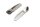 Rear passenger footrests, left and right, pair, ribbed BMW K 1200 S K12S K40 05-08