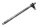Gearshift lever shaft, gearshift shaft, gear linkage, gearbox Hyosung GT 650 GT650 04-07