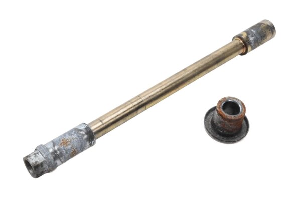 Axe de roue avant, axe avant, entretoise, logement de roulement Hyosung GT 650 GT650 04-07