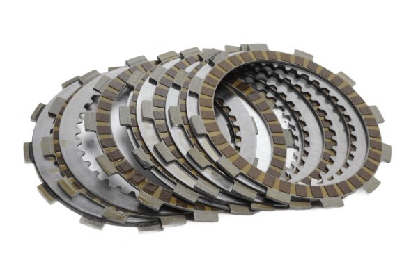 Clutch plates, clutch discs, friction discs set Hyosung GT 650 GT650 04-07