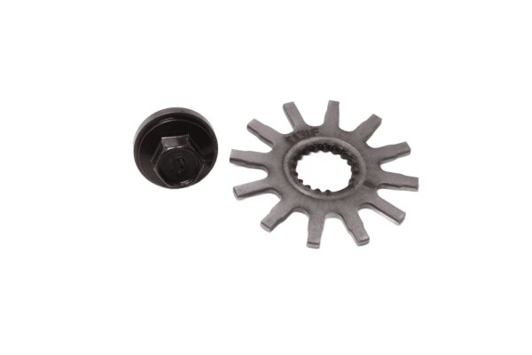 Crankshaft gear locking plate screw control Honda CBR 900 RR SC50 02-03
