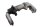Svingarmsstøttemonteringsleje baghjulslejeblok Honda CBR 900 RR SC50 02-03