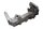 Svingarmsstøttemonteringsleje baghjulslejeblok Honda CBR 900 RR SC50 02-03