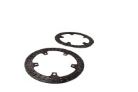 Set of drilled brake discs, front left and right BMW K 1200 S K12S K40 05-08