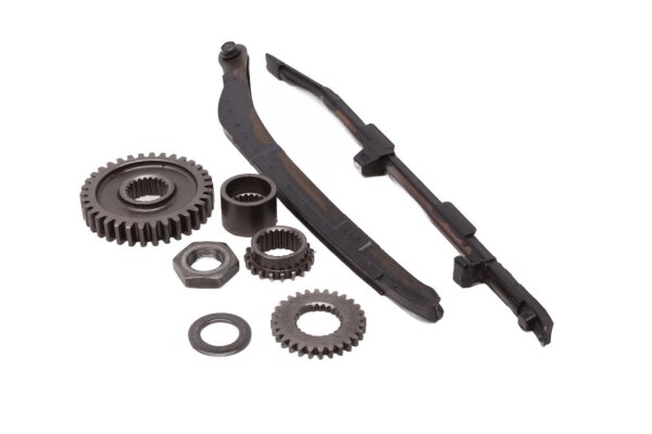 Timing chain sprockets, guides, tensioner set Honda NX 650 Dominator RD08 95-02